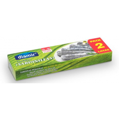 SARDINKY V OLIVOVOM OLEJI 2x130g